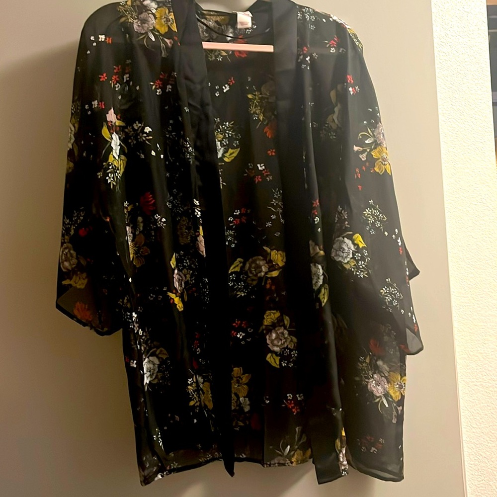 Floral SO dress cover up